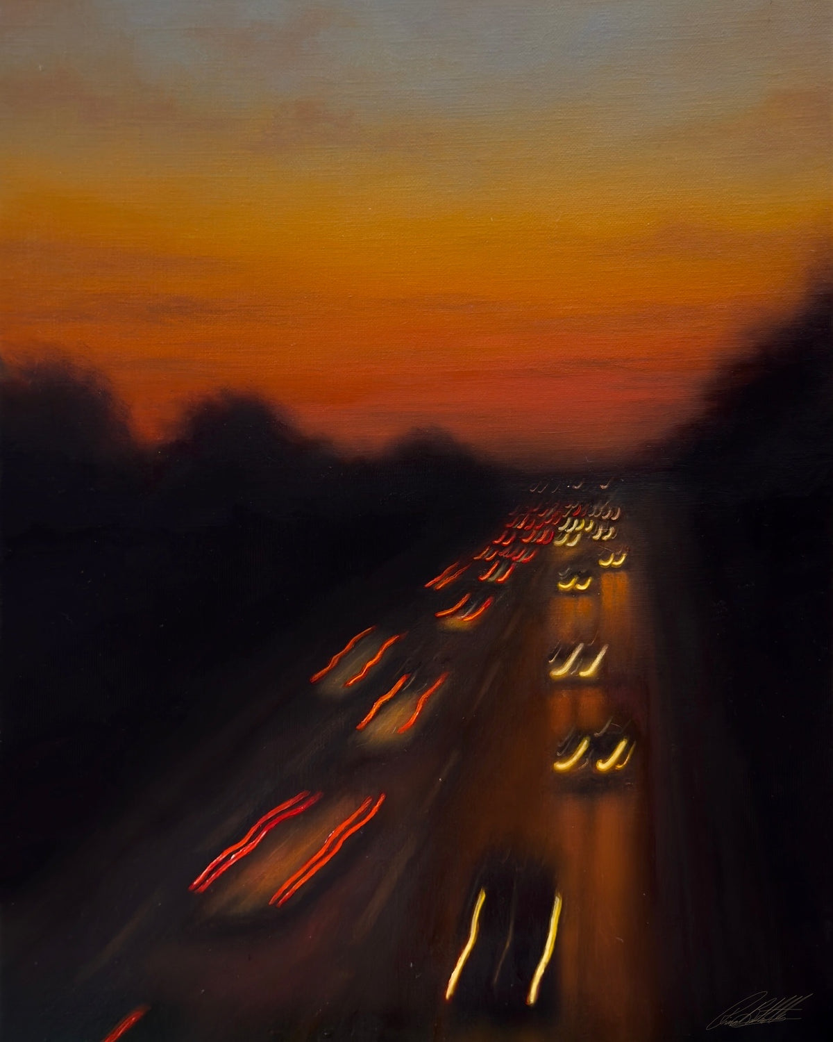 There Is a Light That Never Goes Out - Original Painting