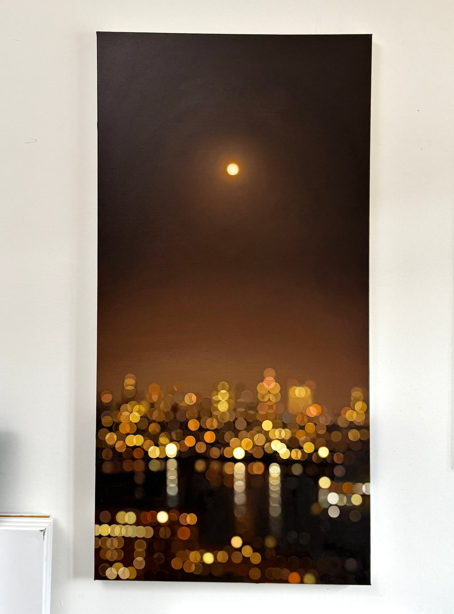 "Watching the Moon" Original Painting