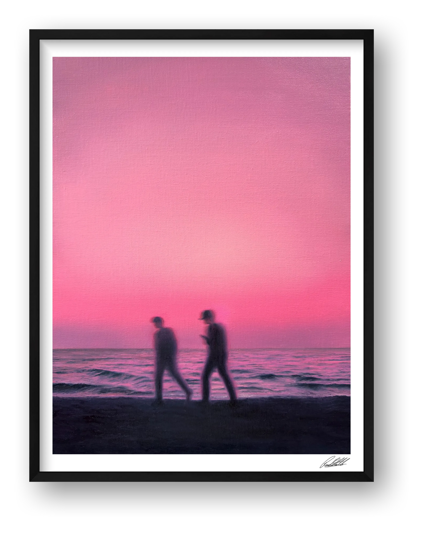 Another Day In Paradise — framed