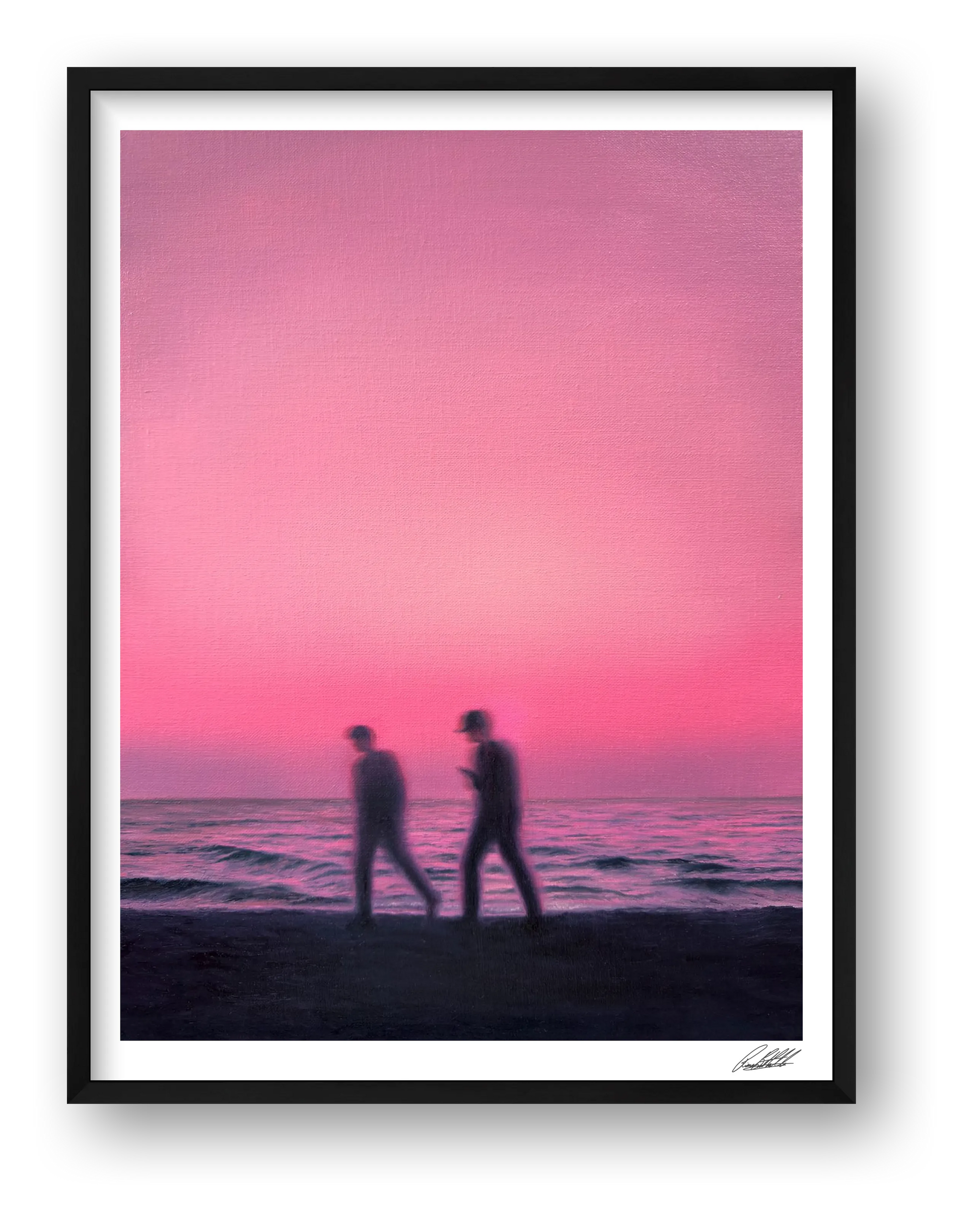 Another Day In Paradise — framed