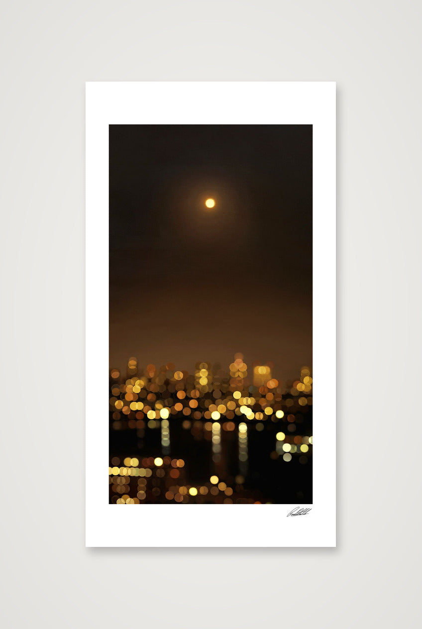 Watching the Moon — 28×52cm, 11×20" Print only
