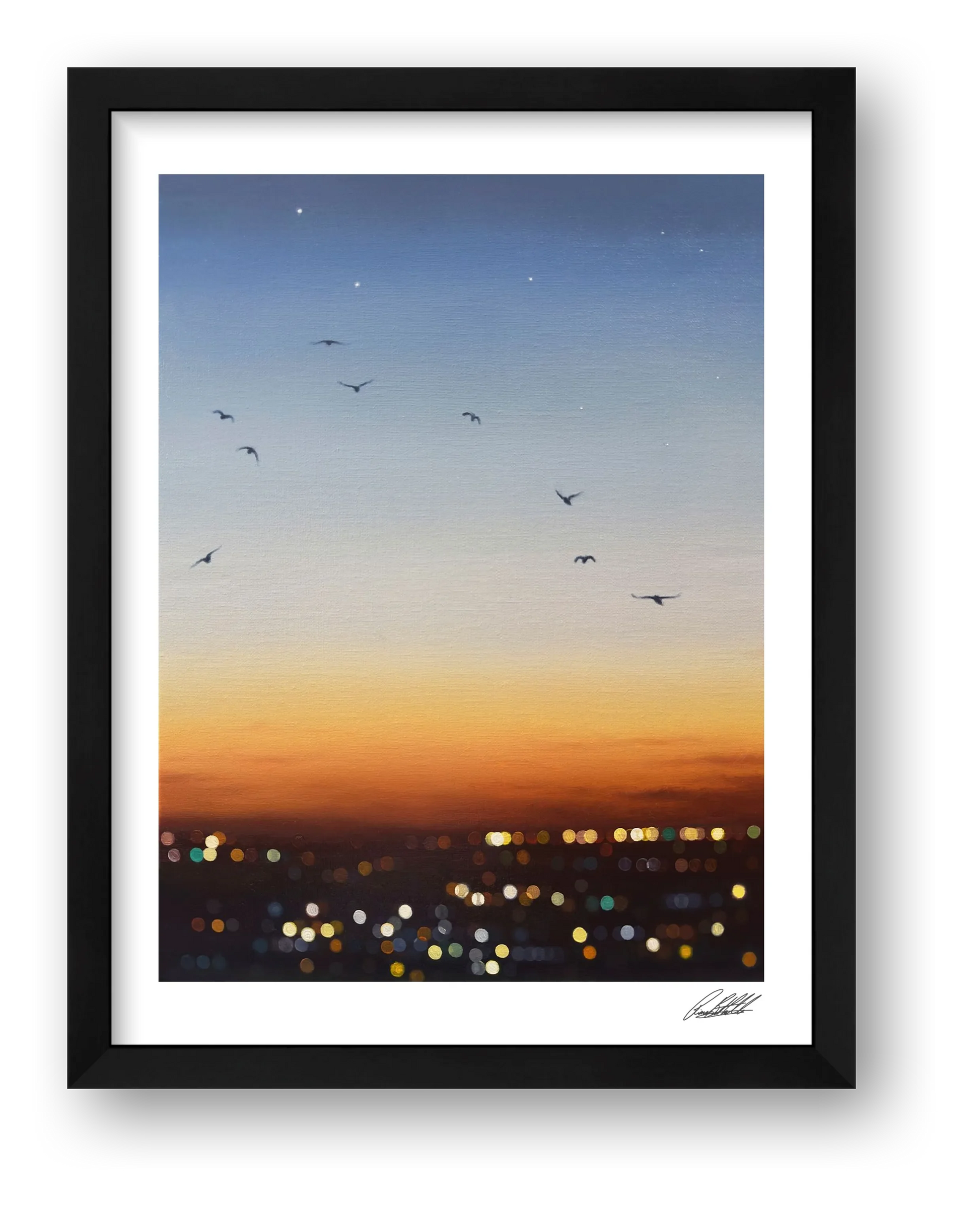 It Lasts Forever and Then It’s Over — framed