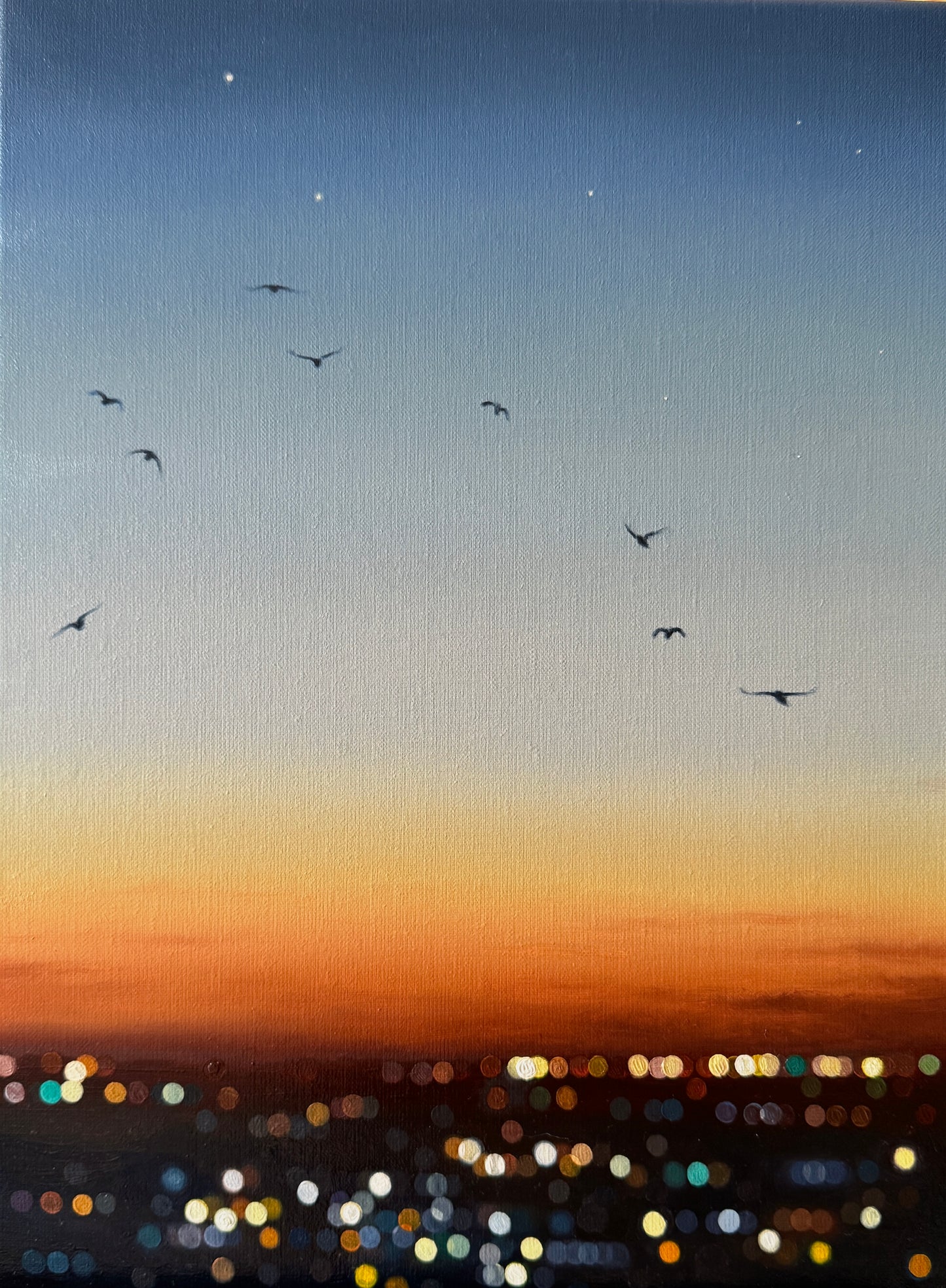 "It Lasts Forever and Then It's Over" Original Painting