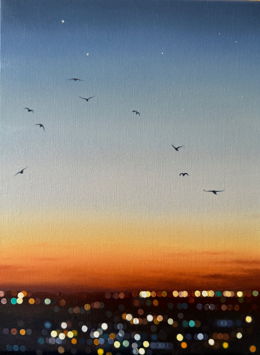 "It Lasts Forever and Then It's Over" Original Painting