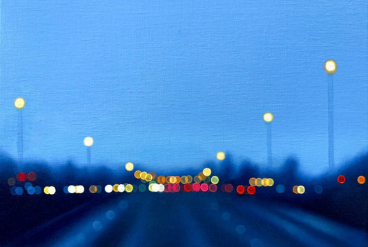 "Night Turns Blue" Original Painting