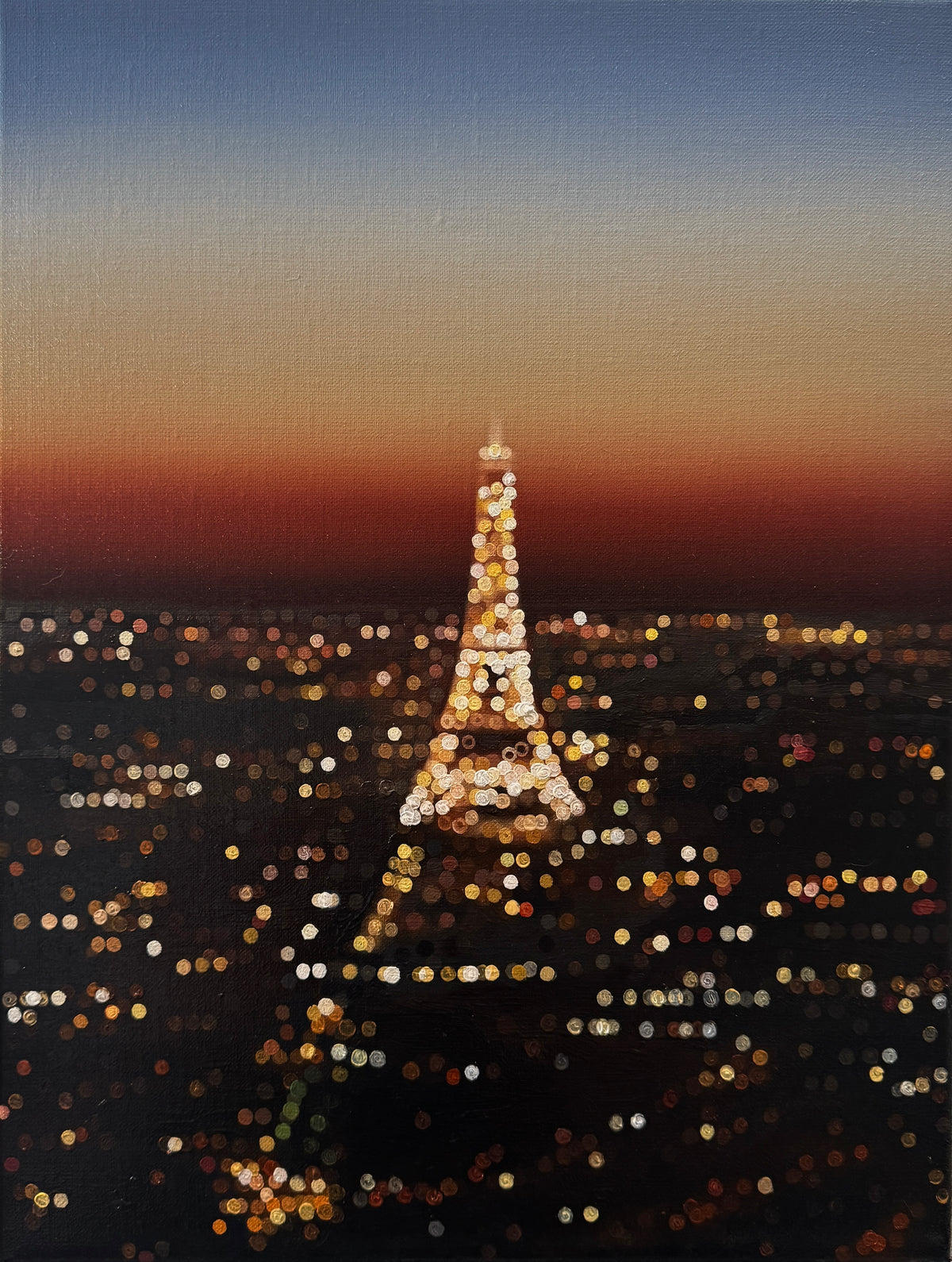'One Evening in Paris' Oil Painting