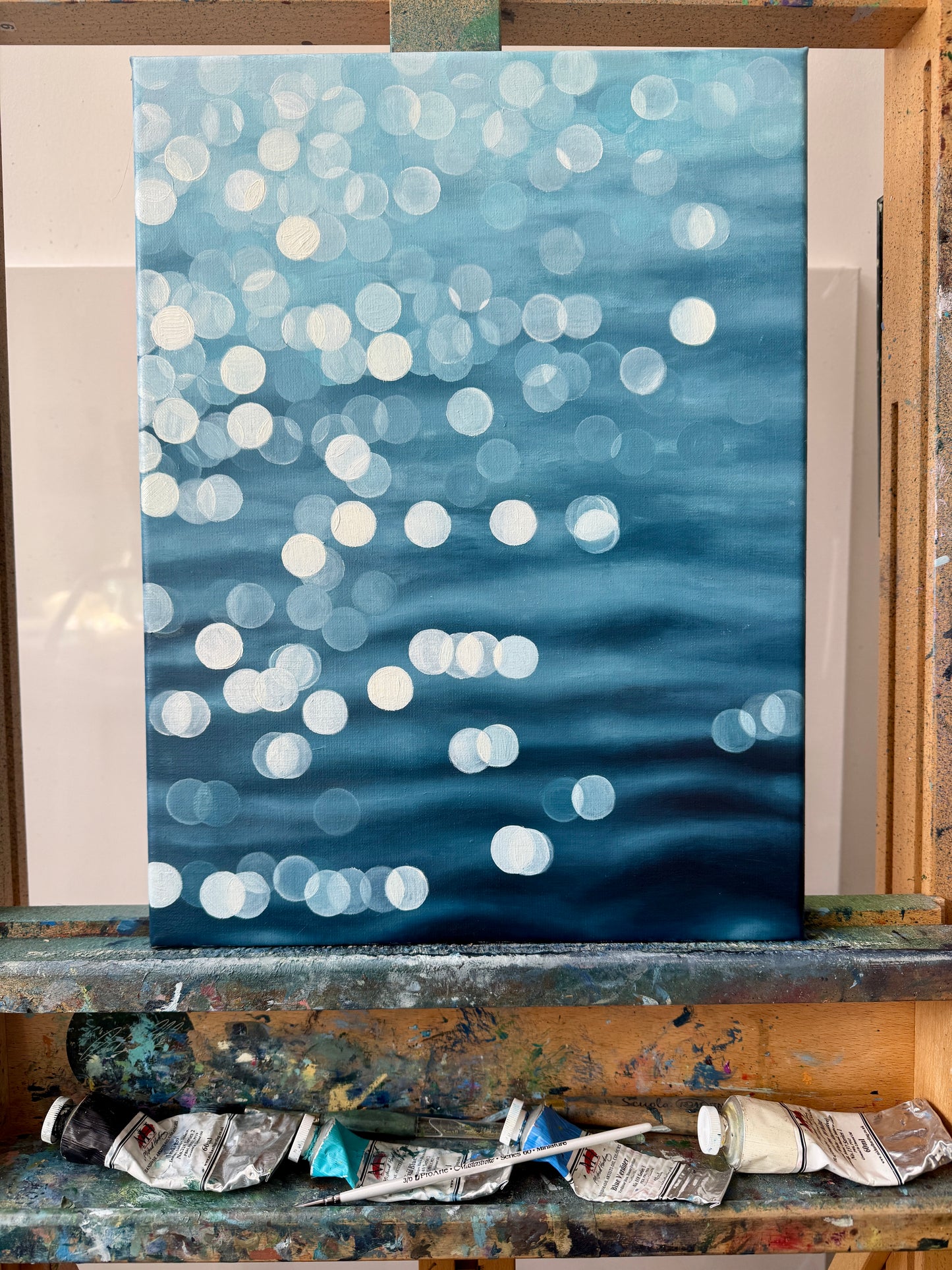 Those Were the Days, original painting