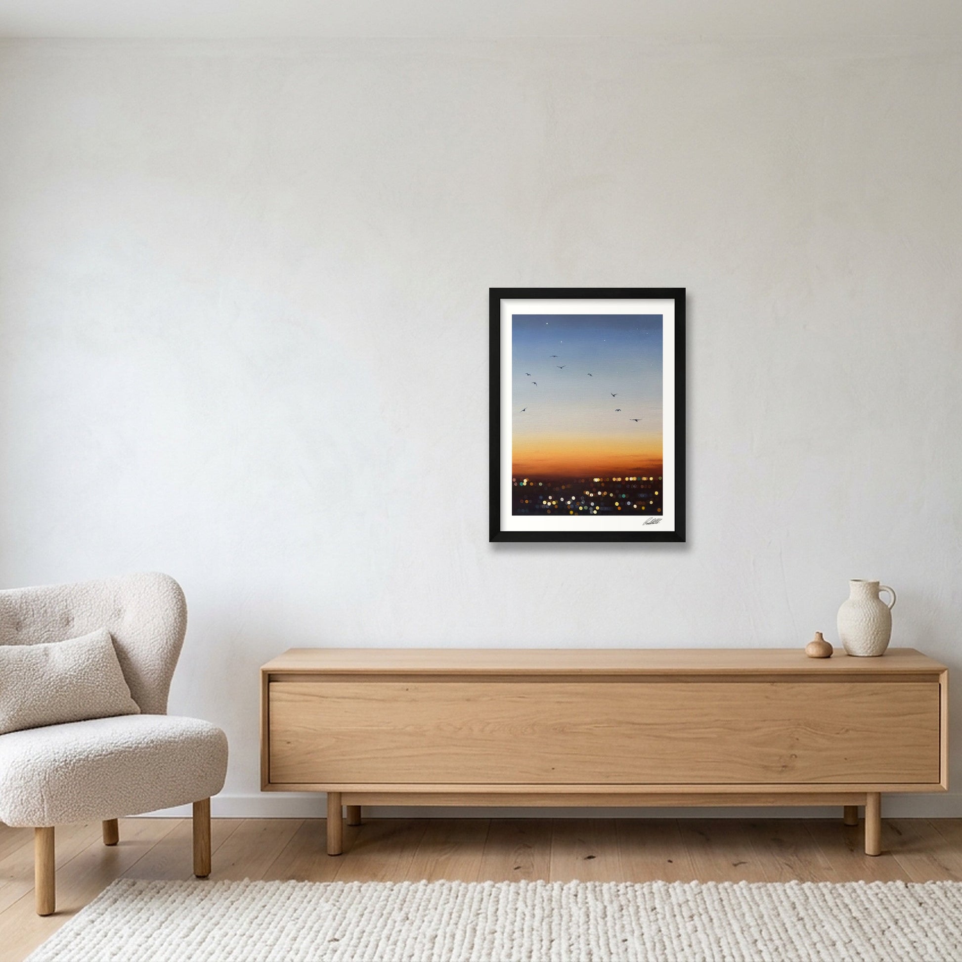 It Lasts Forever and Then It’s Over — 30×40cm, 12×16" Black Frame