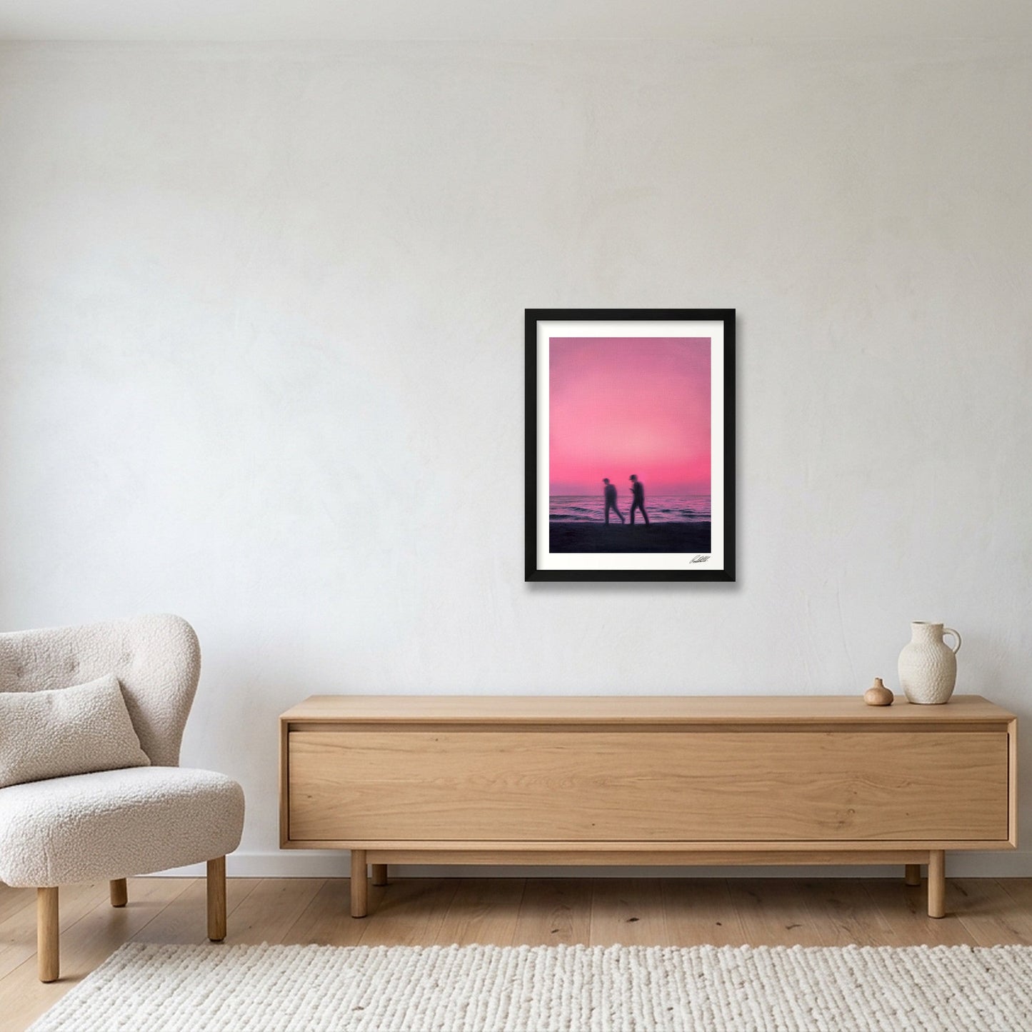 Another Day In Paradise — 30×40cm, 12×16" Black Frame