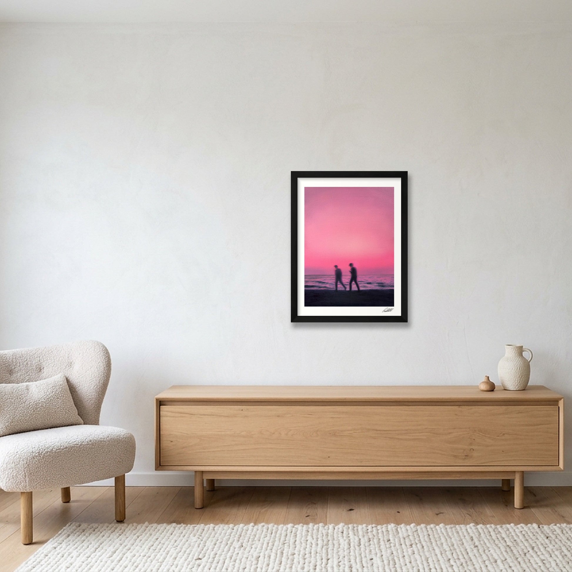 Another Day In Paradise — 30×40cm, 12×16" Black Frame
