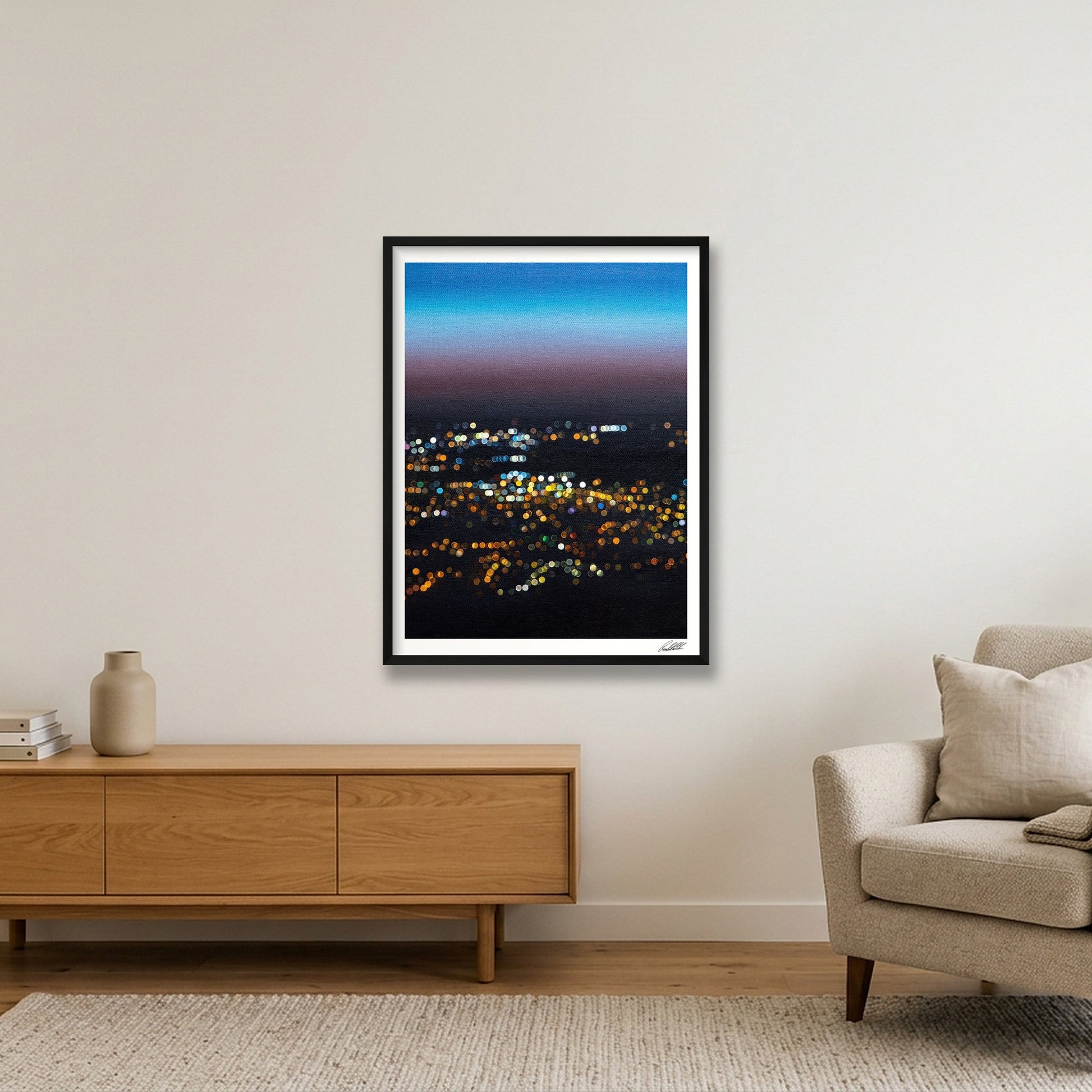 Still, We Go On — 60×80cm, 24×31" Black Frame
